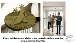 Intermédiation immobilière par les commissaires de justice